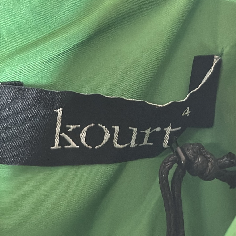 kourt Blaine ladies green gingham mini dress size 4 - Picture 12 of 15